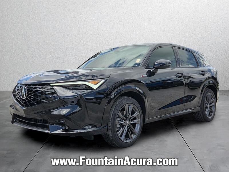 New 2026 Crystal Black Pearl Acura W/A-SPEC PACKAGE image 2