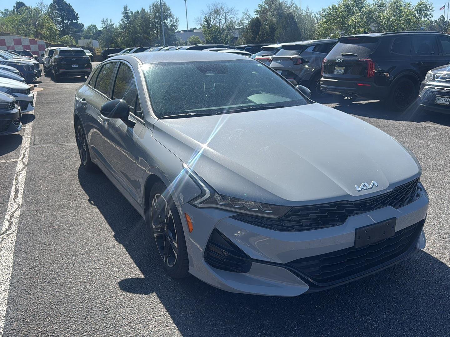 Used 2022 Wolf Gray Kia GT-Line image 2
