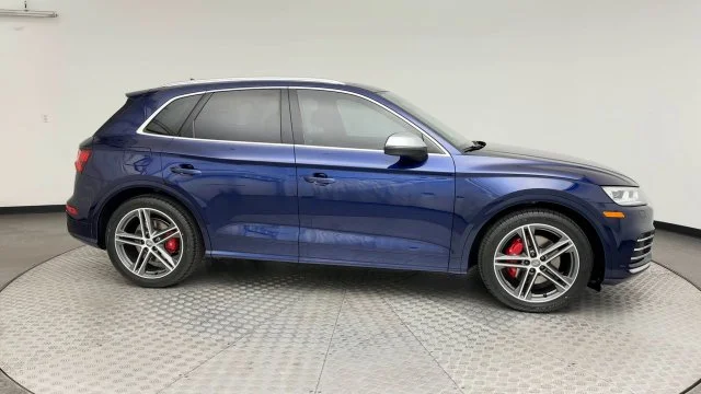 Used 2018 Blue Audi 3.0T Premium Plus image 9