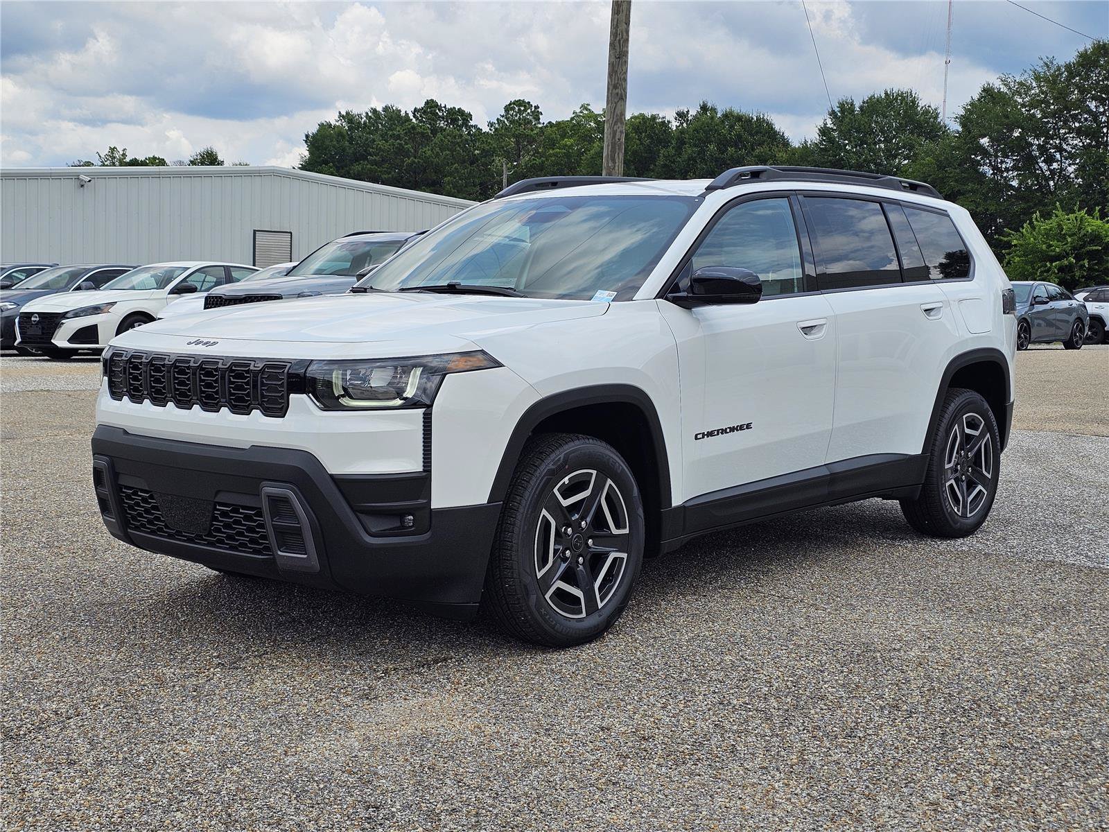 New 2026 Bright White Clearcoat Jeep Limited image 1