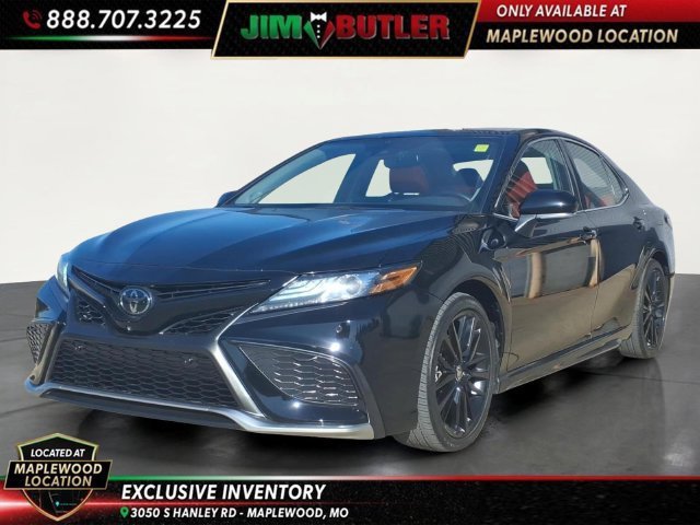 Used 2023 Black Toyota XSE AWD image 1