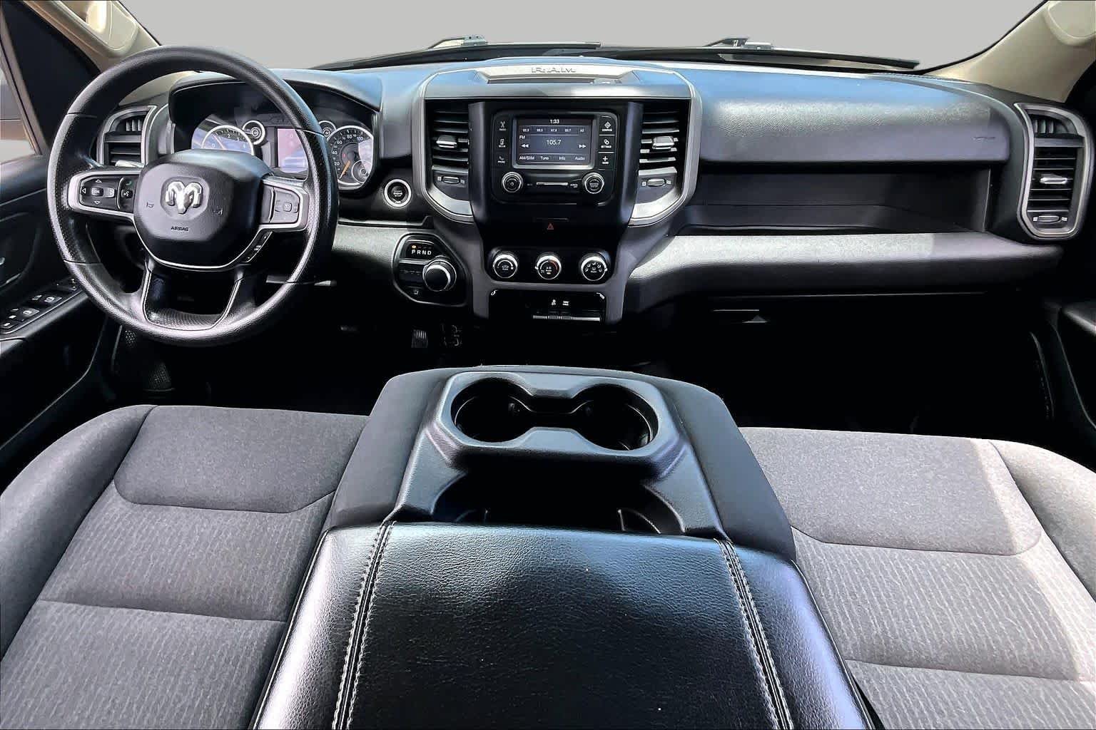 Used 2019 Diamond Black Crystal Pearlcoat Ram Tradesman image 16