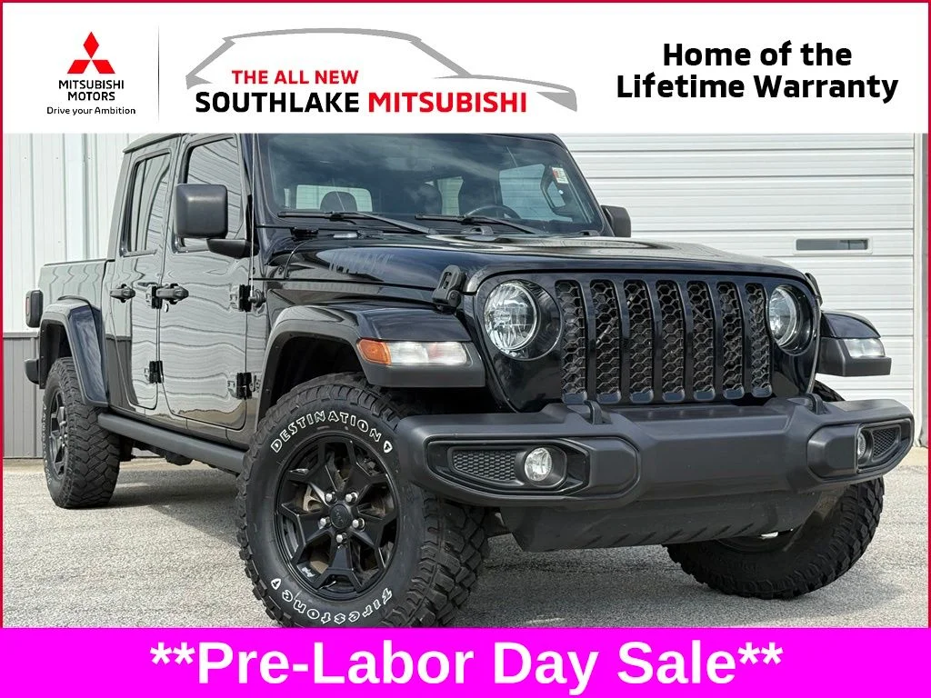Used 2021 Black Jeep Willys image 1