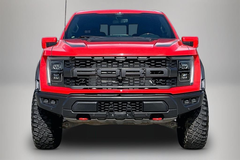 Used 2022 Orange Metallic Ford Raptor image 3