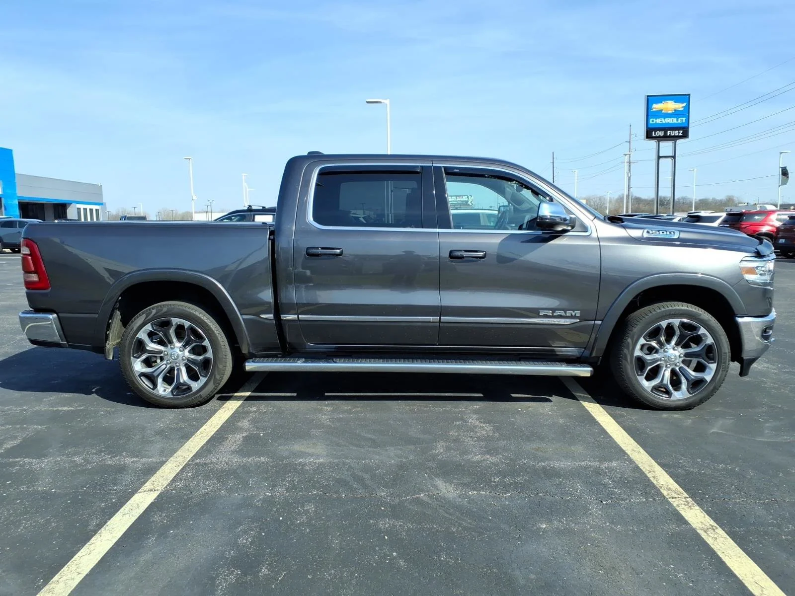 Used 2024 Granite Crystal Metallic Clearcoat Ram Limited image 27