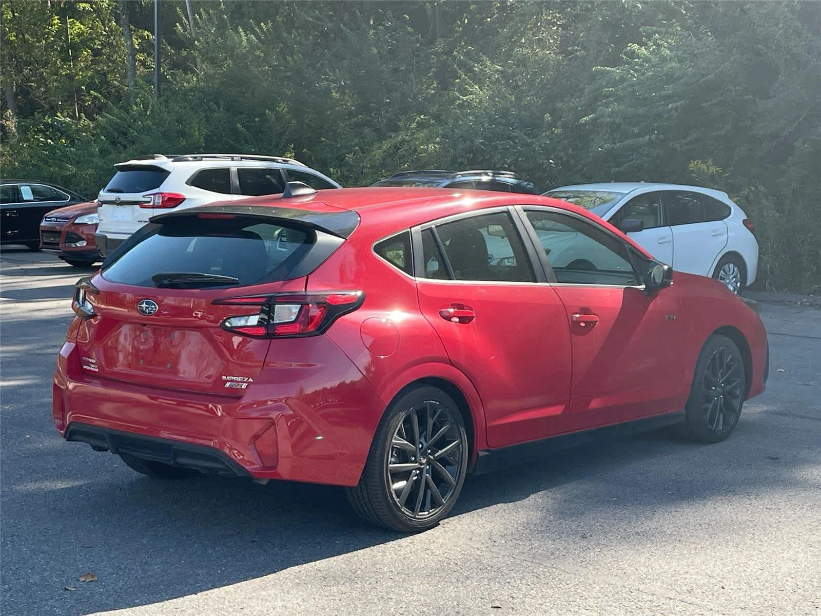Certified Used 2024 Pure Red Subaru RS image 5
