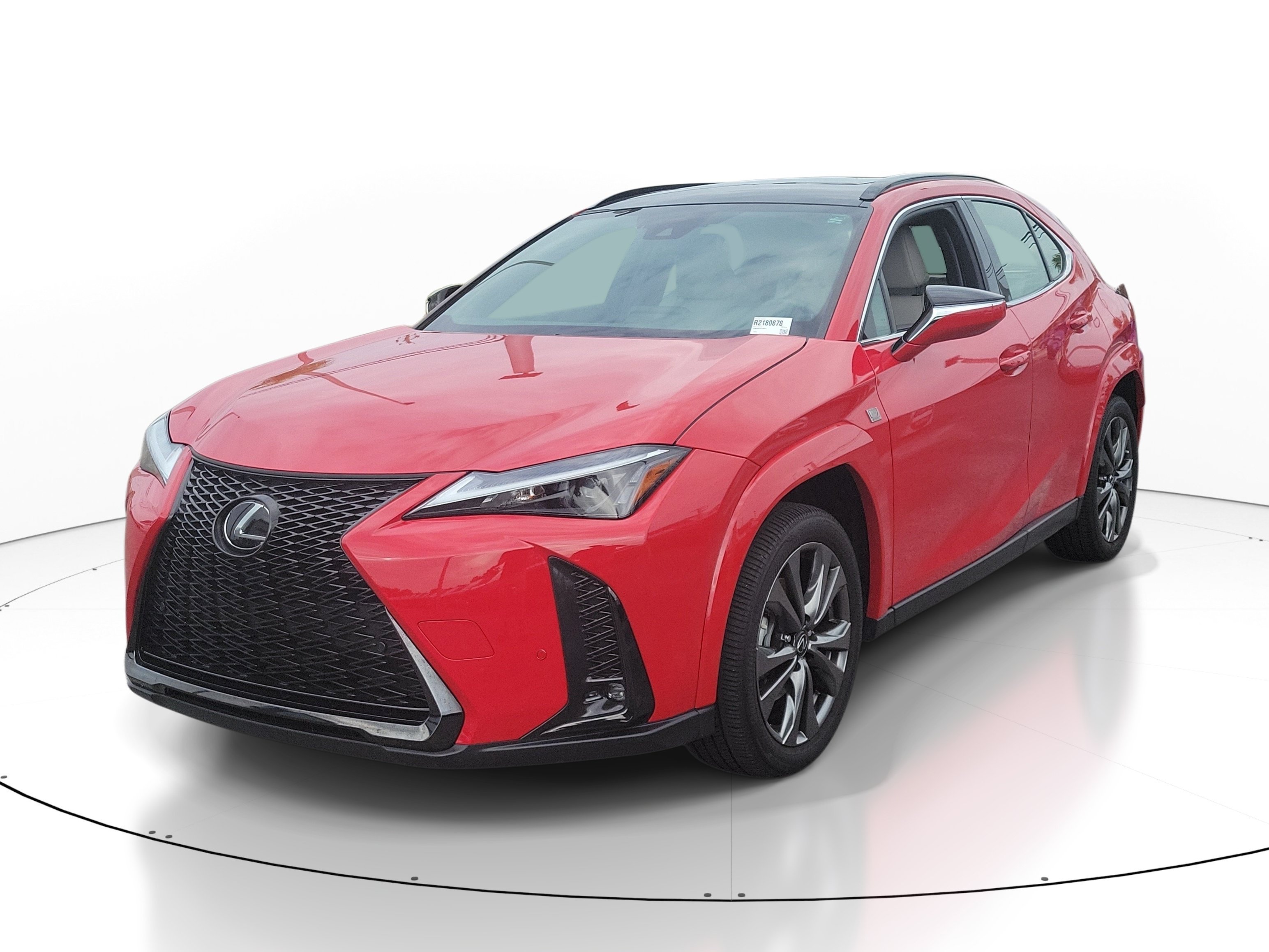 Used 2024 Redline with Obsidian Roof Lexus UX 250h F SPORT Design image 2
