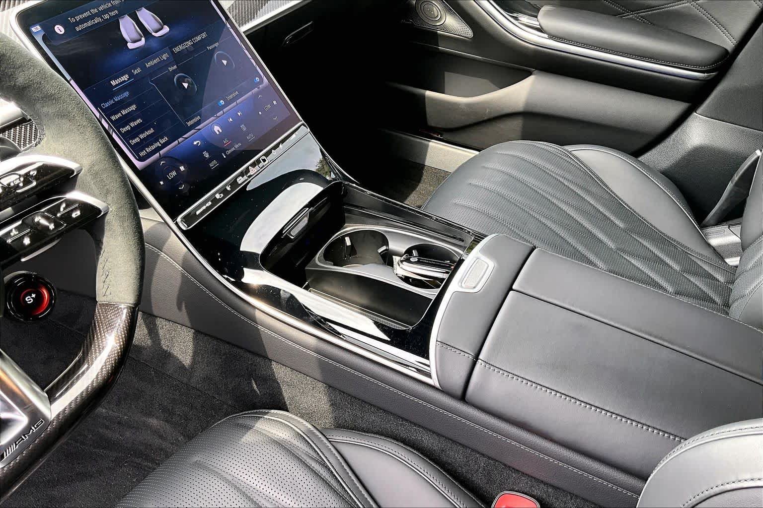 Certified Used 2025 Obsidian Black Metallic Mercedes-Benz AMG® S 63 E image 16