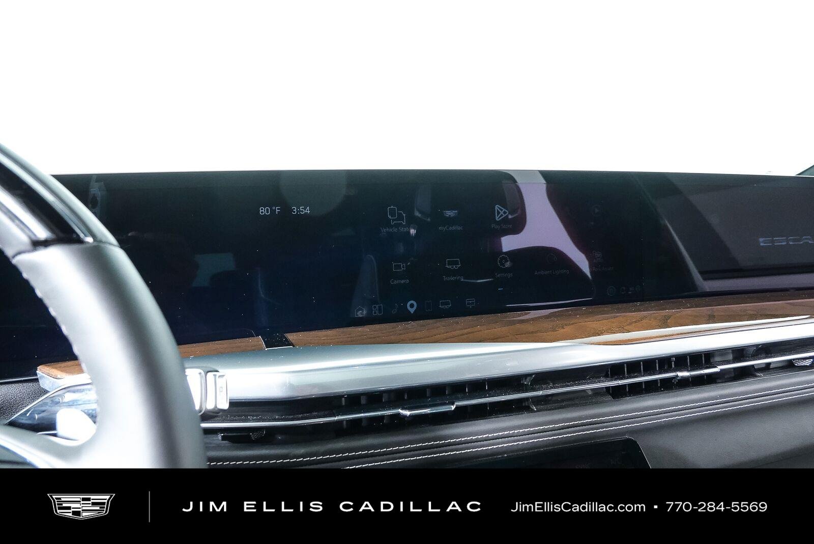 Used 2025 Crystal White Tricoat Cadillac Sport Platinum image 13