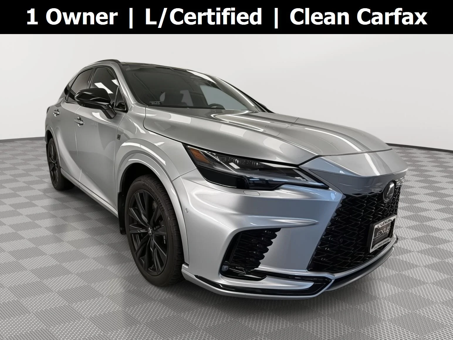 Certified Used 2024 Iridium Lexus RX 500h F SPORT Performance image 1