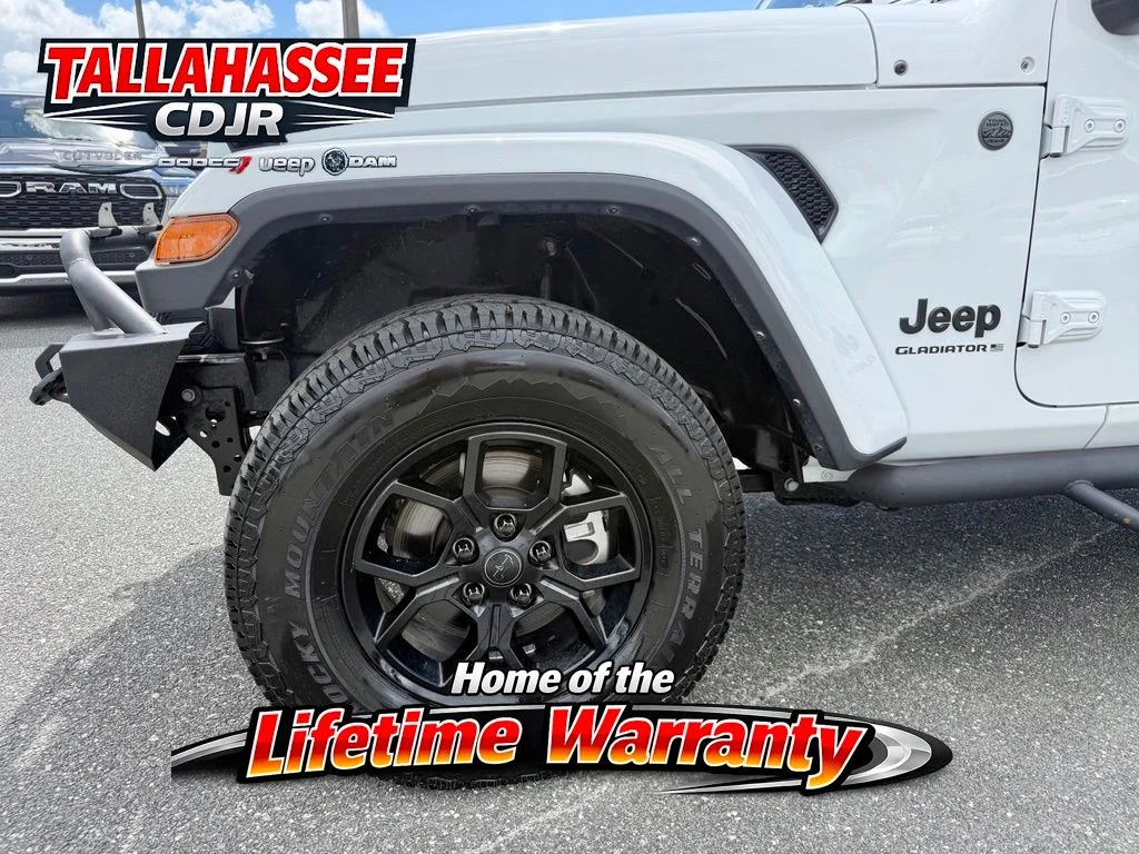 Used 2025 Bright White Clearcoat Jeep Willys image 12