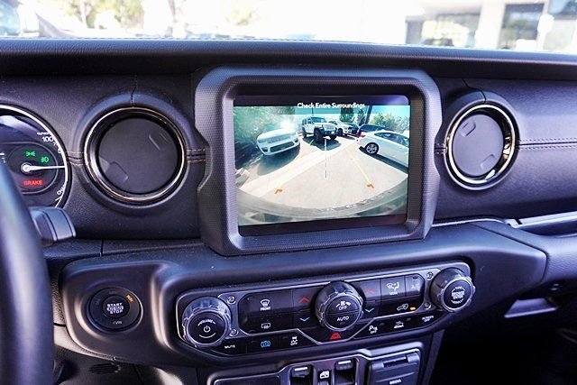 Used 2021 Black Jeep 4-Door Sahara High Altitude 4xe image 32