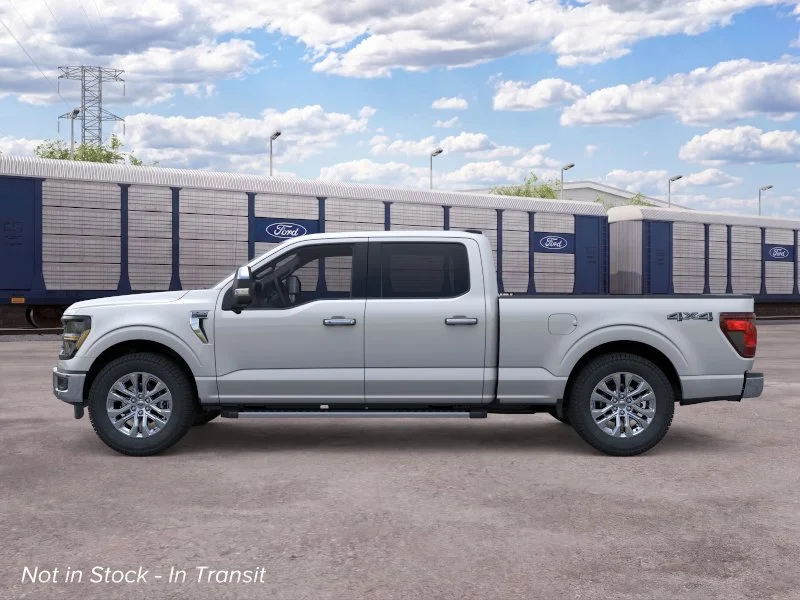 New 2026 Iconic Silver Metallic Ford XLT image 3