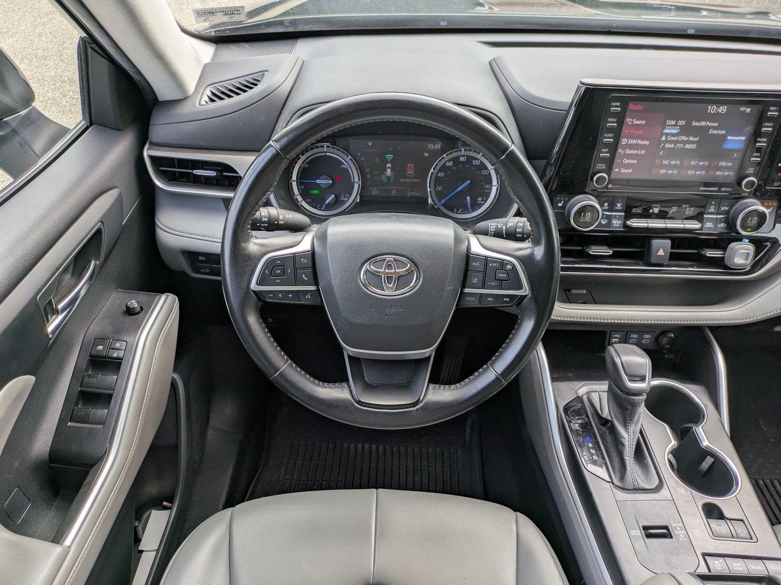 Used 2022 Midnight Black Metallic Toyota Hybrid XLE image 16