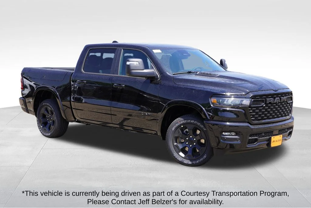 New 2026 Diamond Black Crystal Pearlcoat RAM Big Horn image 1