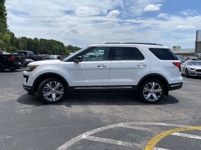 Certified Used 2019 White Platinum Tri-Coat Metallic Ford Limited image 8