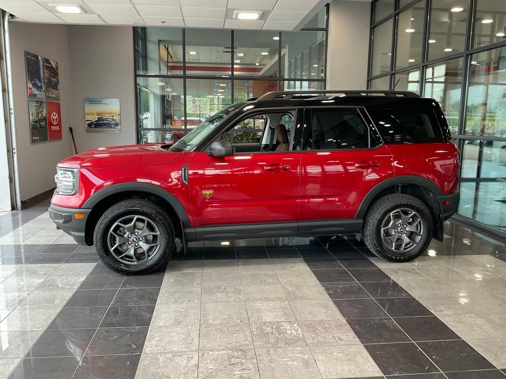 Used 2021 Red Ford Badlands image 3