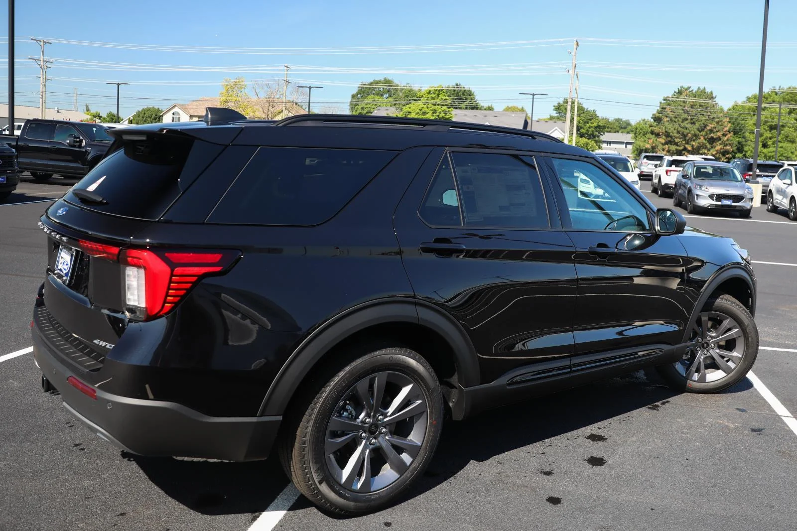 New 2026 Agate Black Metallic Ford Active image 8