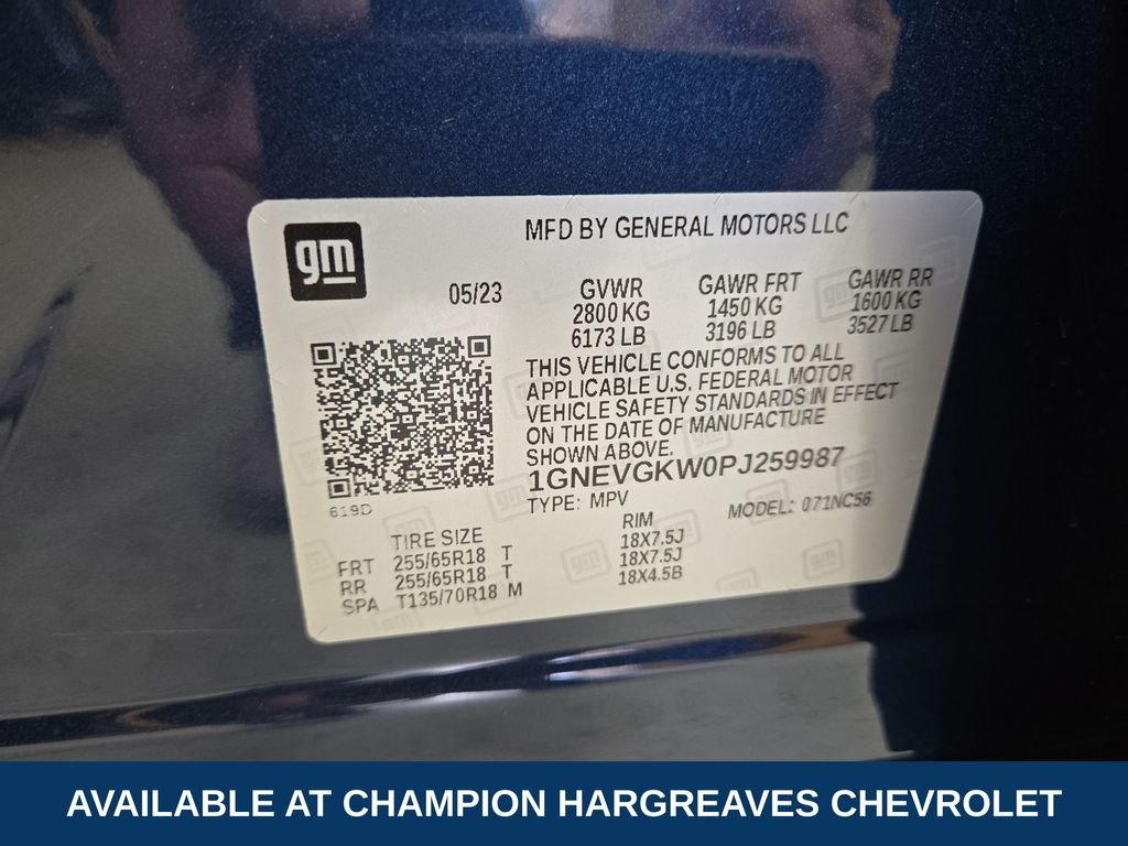 Used 2023 Blue Metallic Chevrolet LT image 42