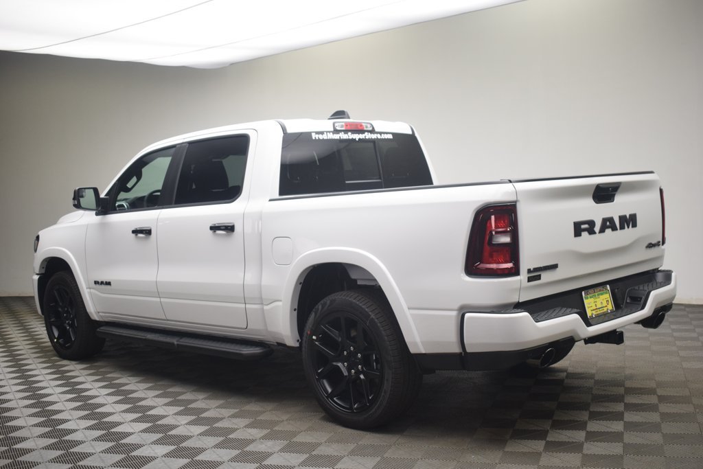 New 2026 Bright White Clear-Coat Exterior Paint RAM Laramie image 11
