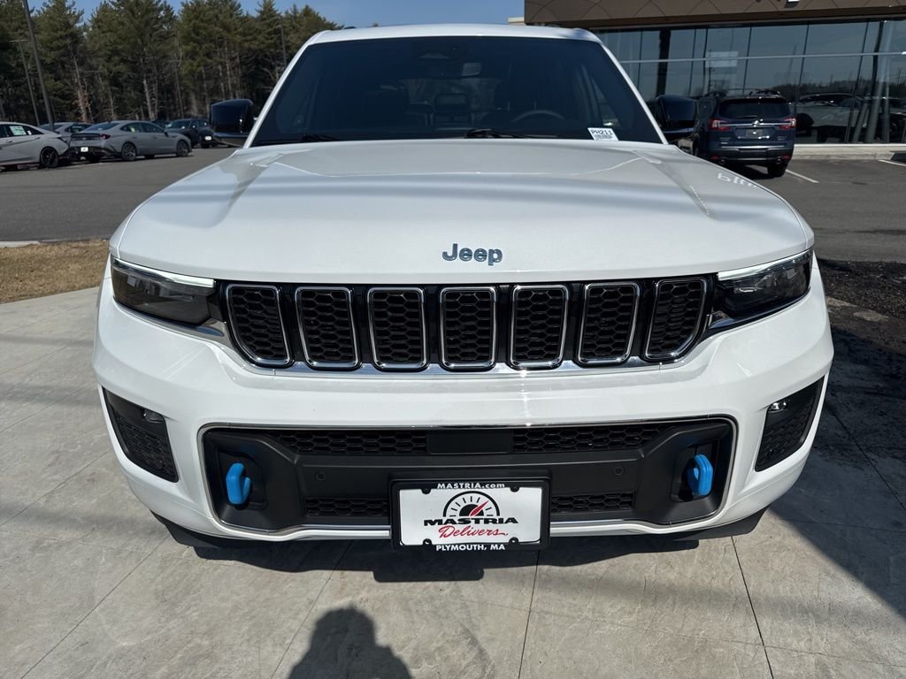 Used 2022 Jeep Grand Cherokee Overland 4xe with VIN 1C4RJYD66N8764655 for sale in Plymouth, MA