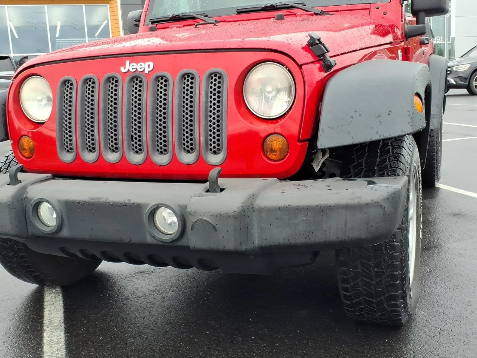 Used 2013 Flame Red Clearcoat Jeep Sport image 14