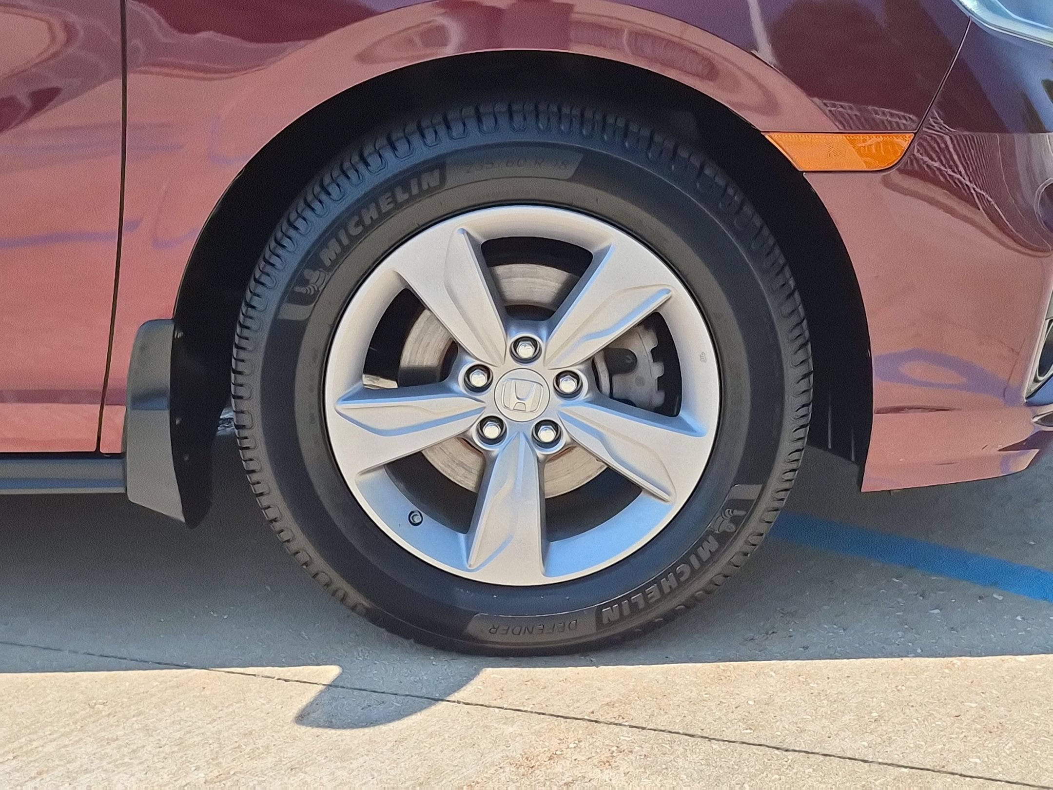 Certified Used 2018 Deep Scarlet Pearl Honda EX-L image 36