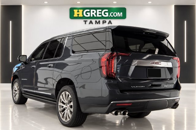 Used 2021 Dark Sky Metallic GMC Denali image 2