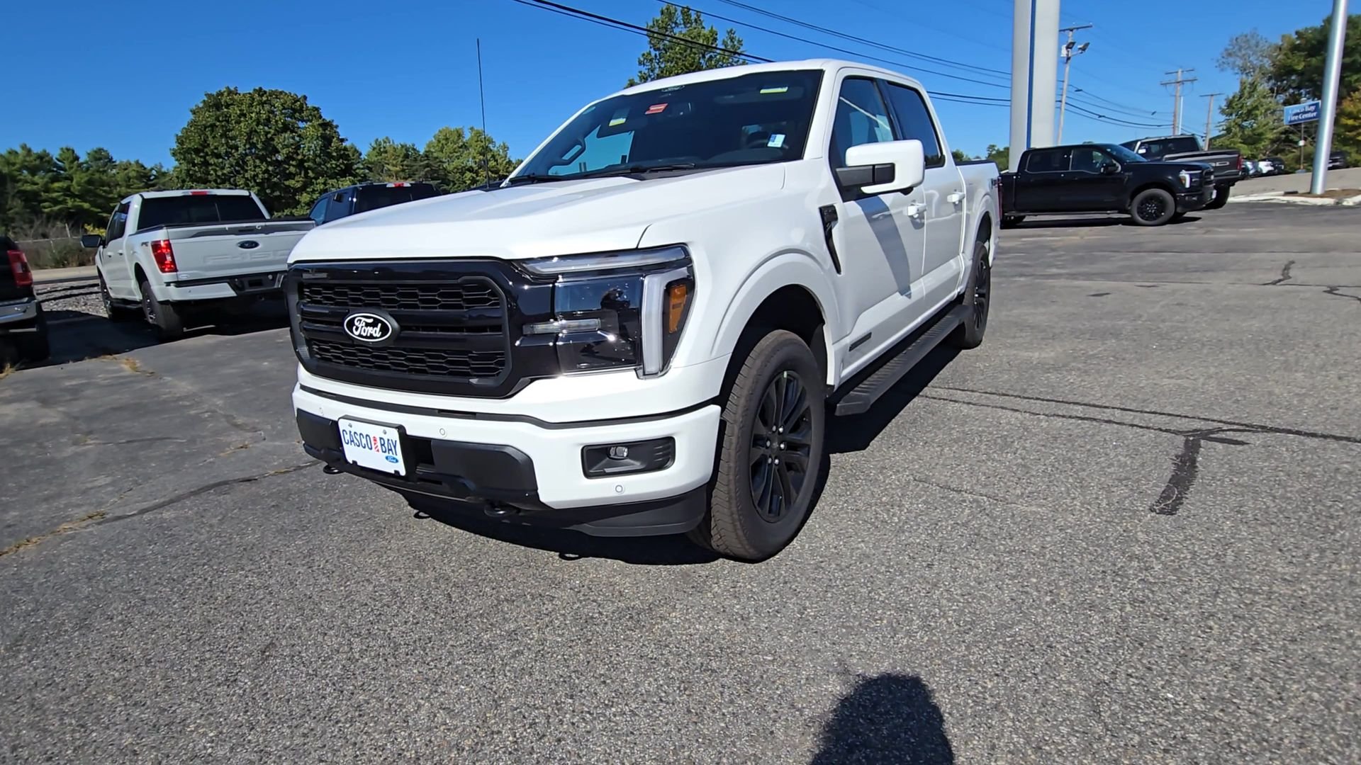 New 2026 Star White Metallic Tri-Coat Ford Lariat® image 15