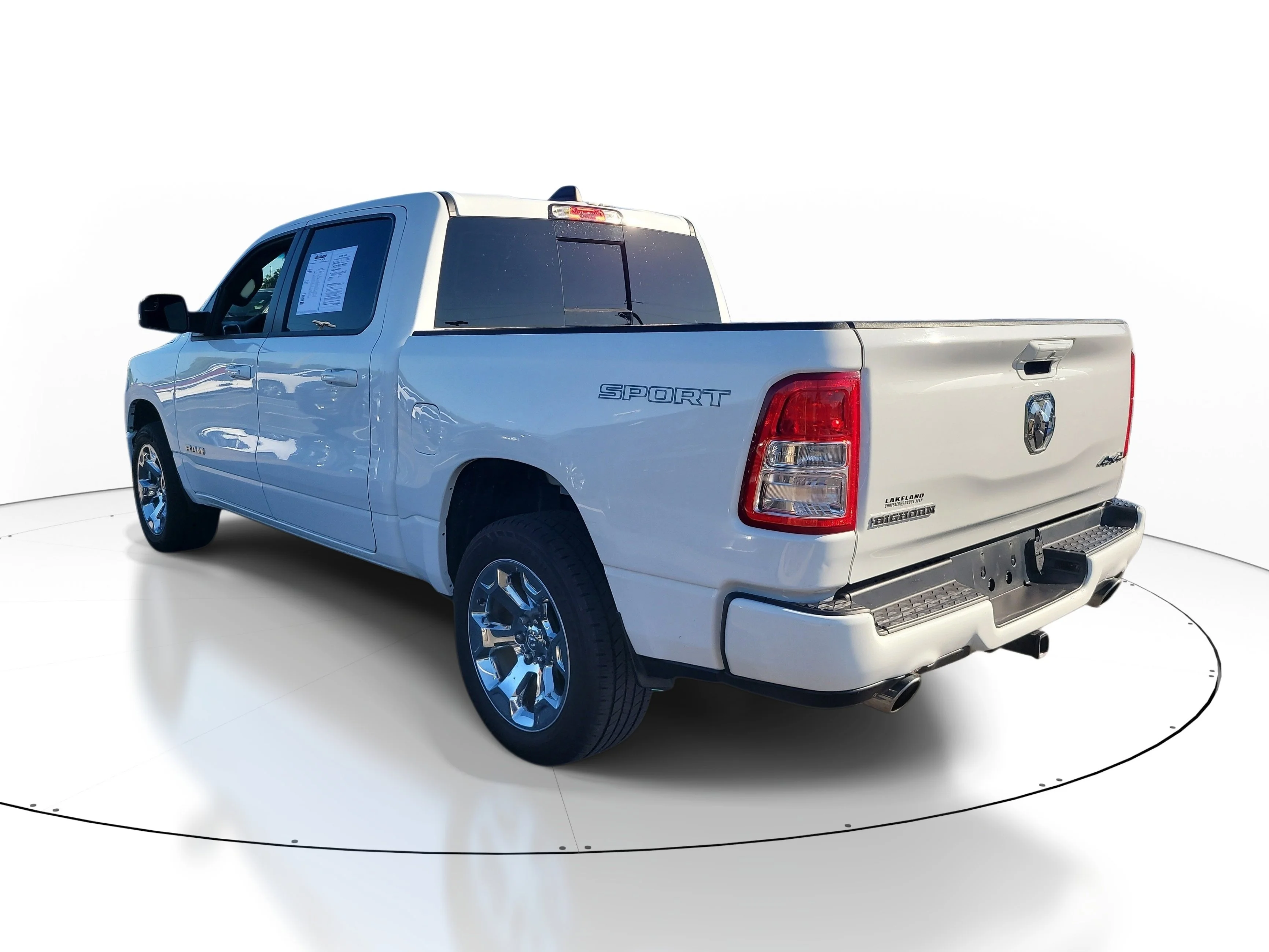 Used 2022 Bright White Clearcoat Ram Big Horn image 6