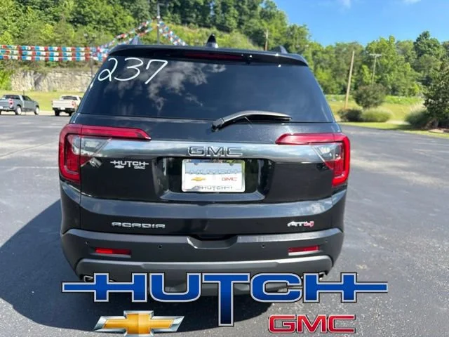 Used 2021 EBONY TWILIGHT METALLIC GMC AT4 image 5