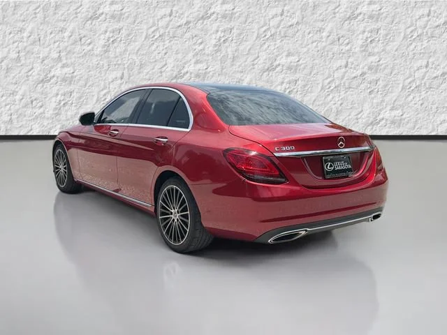 Used 2019 Red Mercedes-Benz C 300 image 5