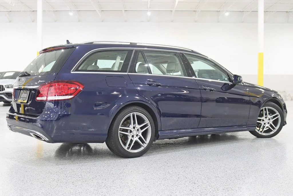 Used 2016 Blue Mercedes-Benz E 350 image 8