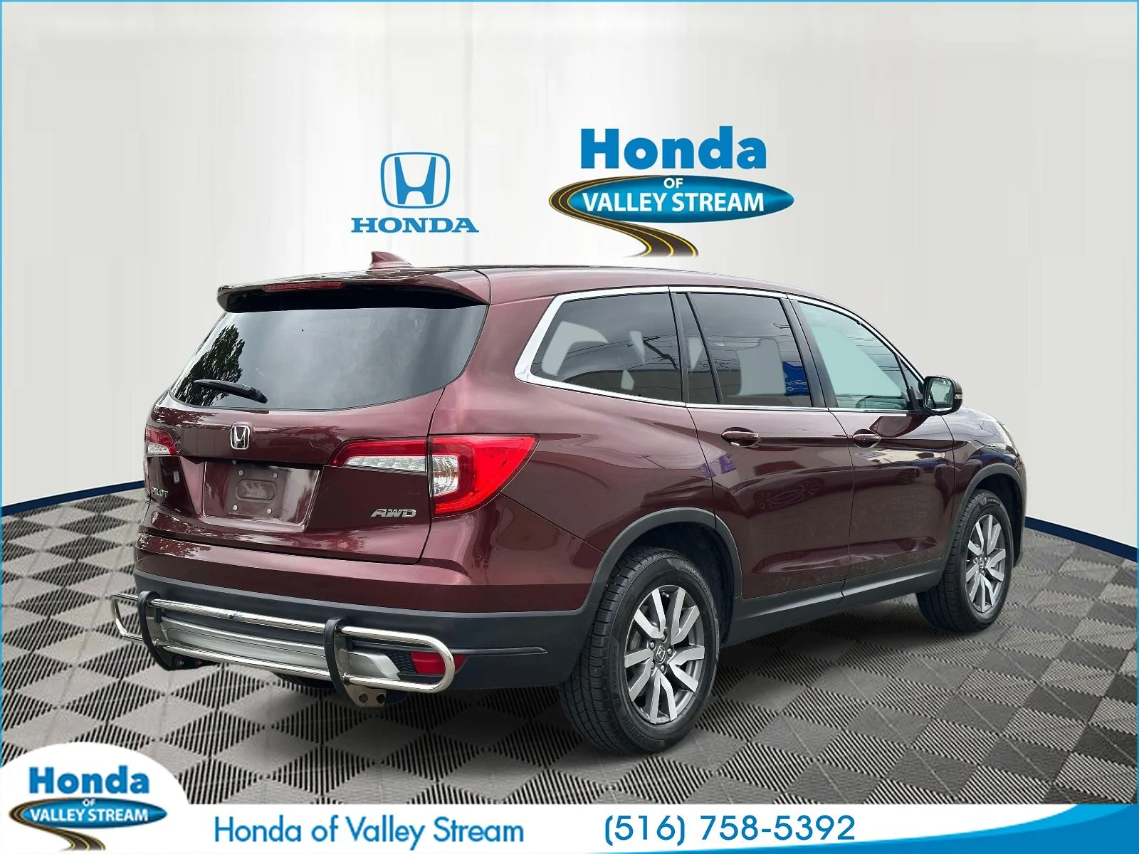 Certified Used 2019 Red Honda EX-L image 5