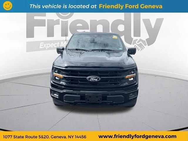 Used 2025 Agate Black Metallic Ford XLT image 2