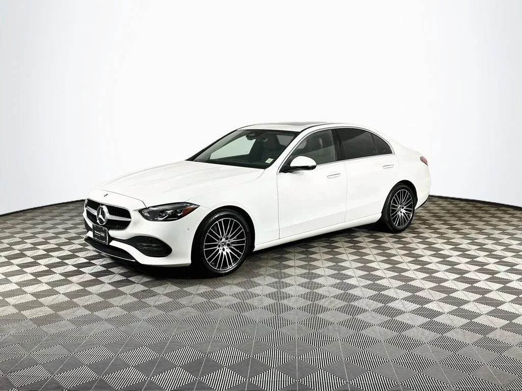 Used 2025 White Mercedes-Benz C 300 image 3
