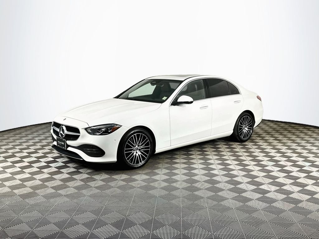 Certified Used 2025 White Mercedes-Benz C 300 image 3