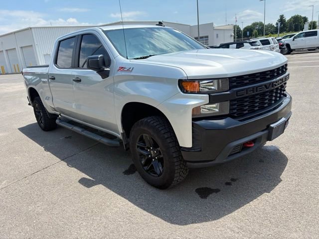 Used 2021 SILVER ICE METALLIC Chevrolet Custom Trail Boss image 8