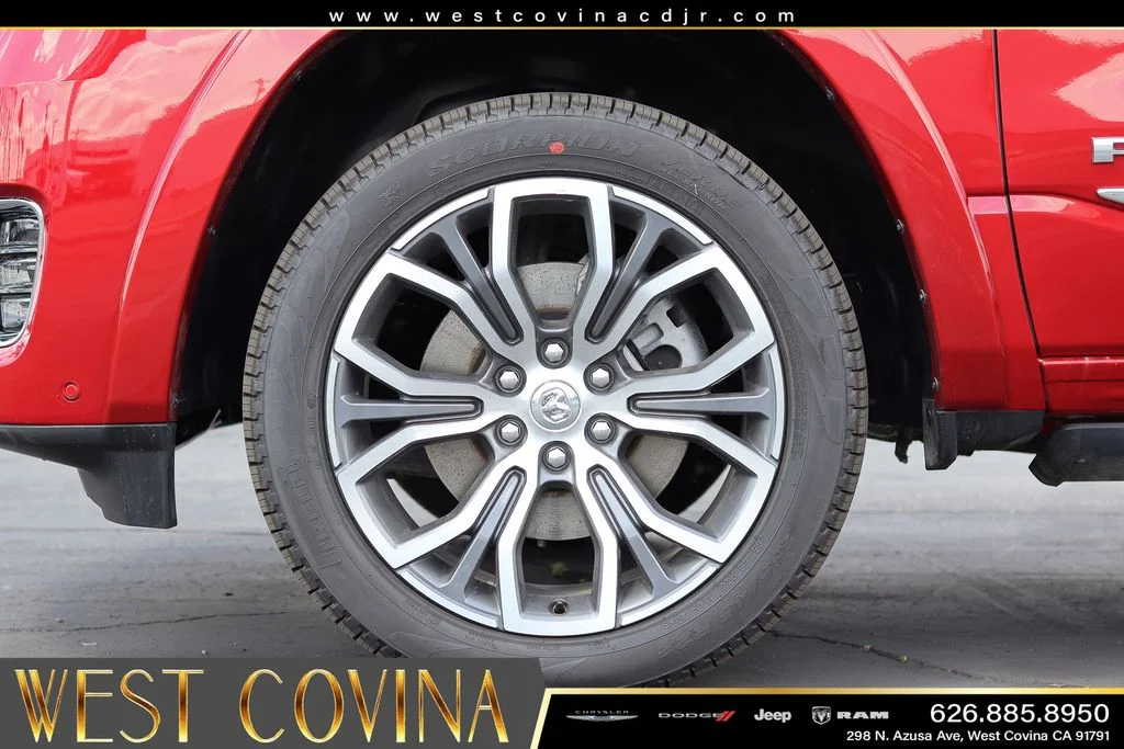 New 2026 Molten Red Pearl-Coat Exterior Paint RAM Tungsten image 9