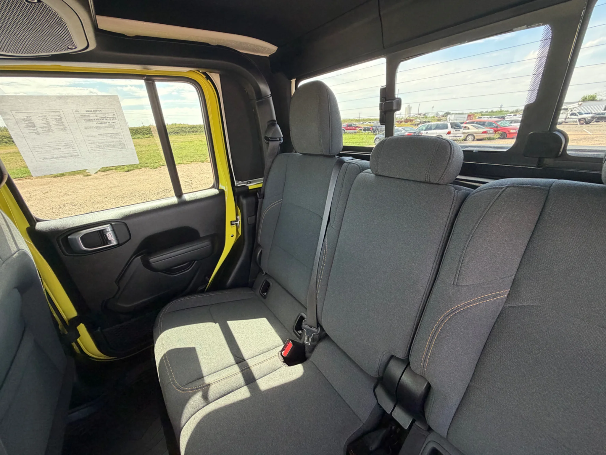 Used 2024 High Velocity Clearcoat Jeep Sport S image 14