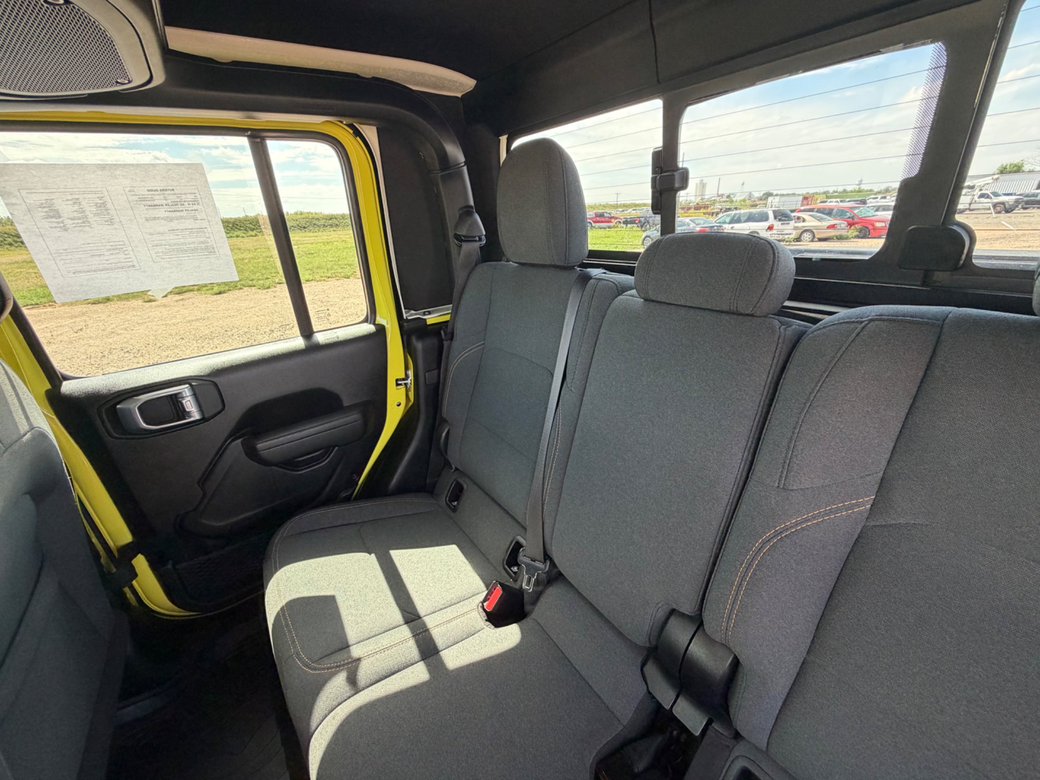 Used 2024 High Velocity Clearcoat Jeep Sport S image 14