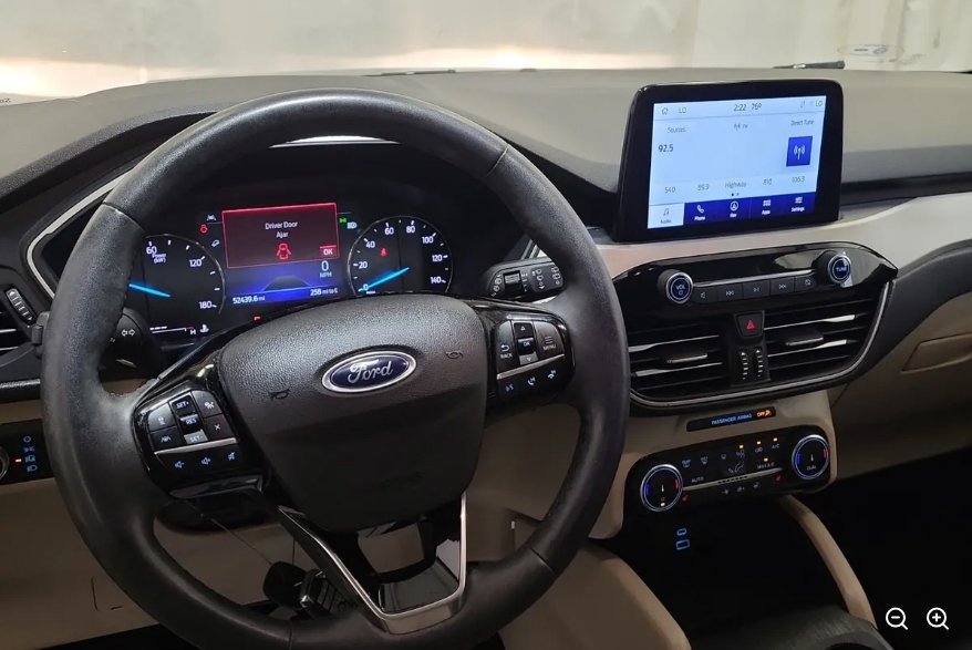 Used 2022 Agate Black Metallic Ford SEL Hybrid image 6