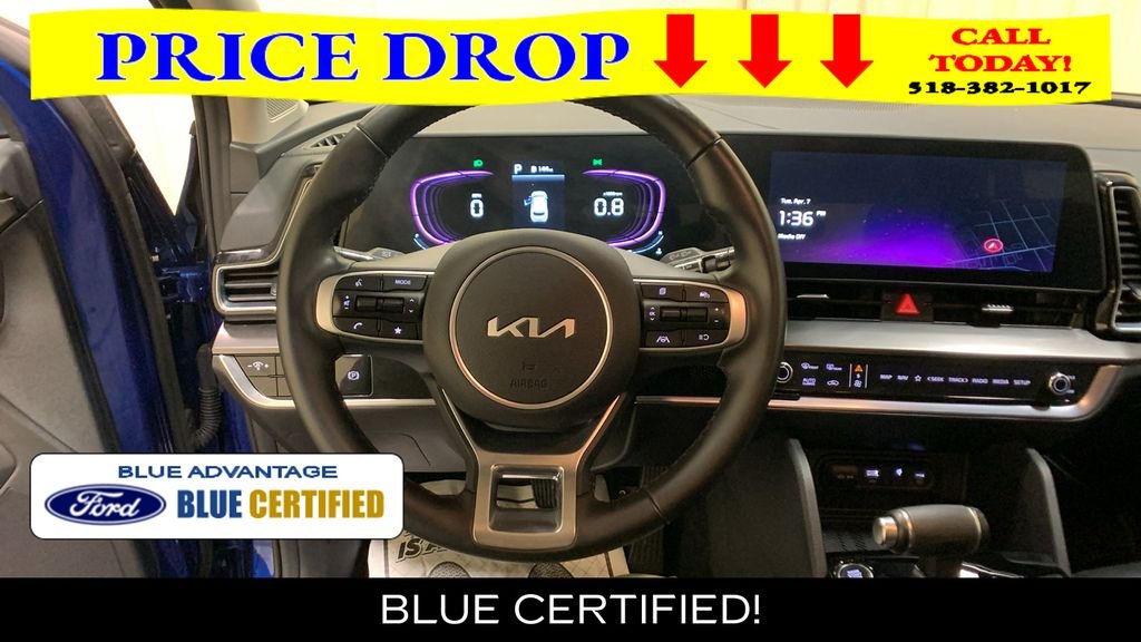 Certified Used 2025 Sapphire Blue Kia EX image 28