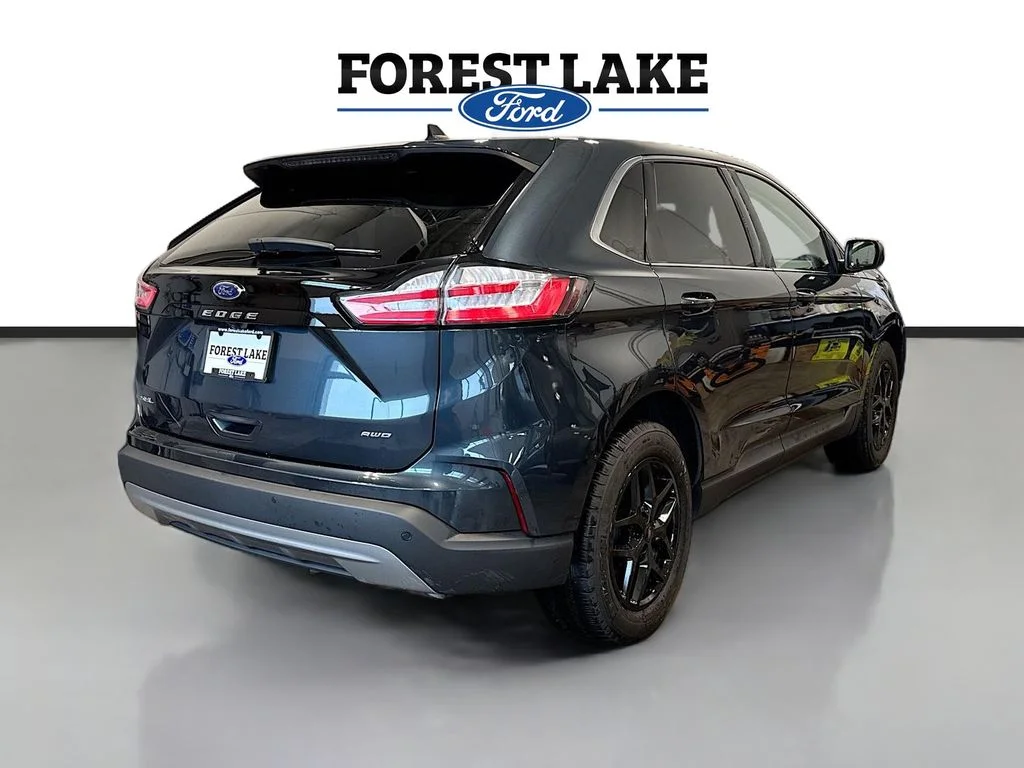 Certified Used 2023 Blue Metallic Ford SEL image 6