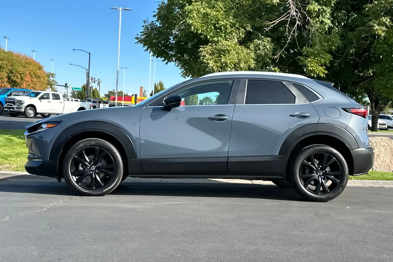 Certified Used 2025 Polymetal Gray Metallic Mazda 2.5 S Carbon Edition image 5