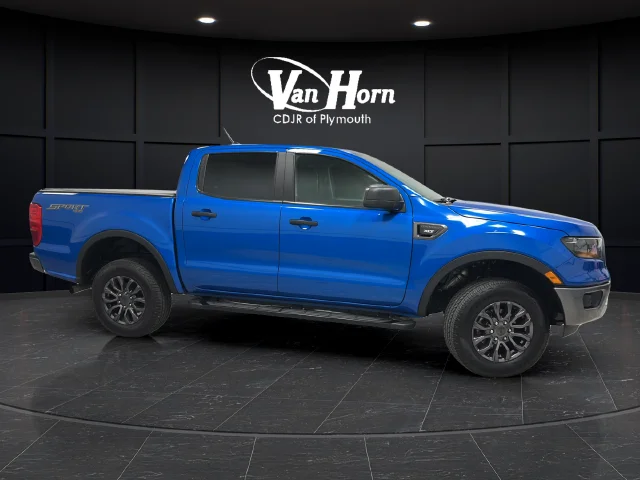 Used 2021 Blue Metallic Ford XLT image 8