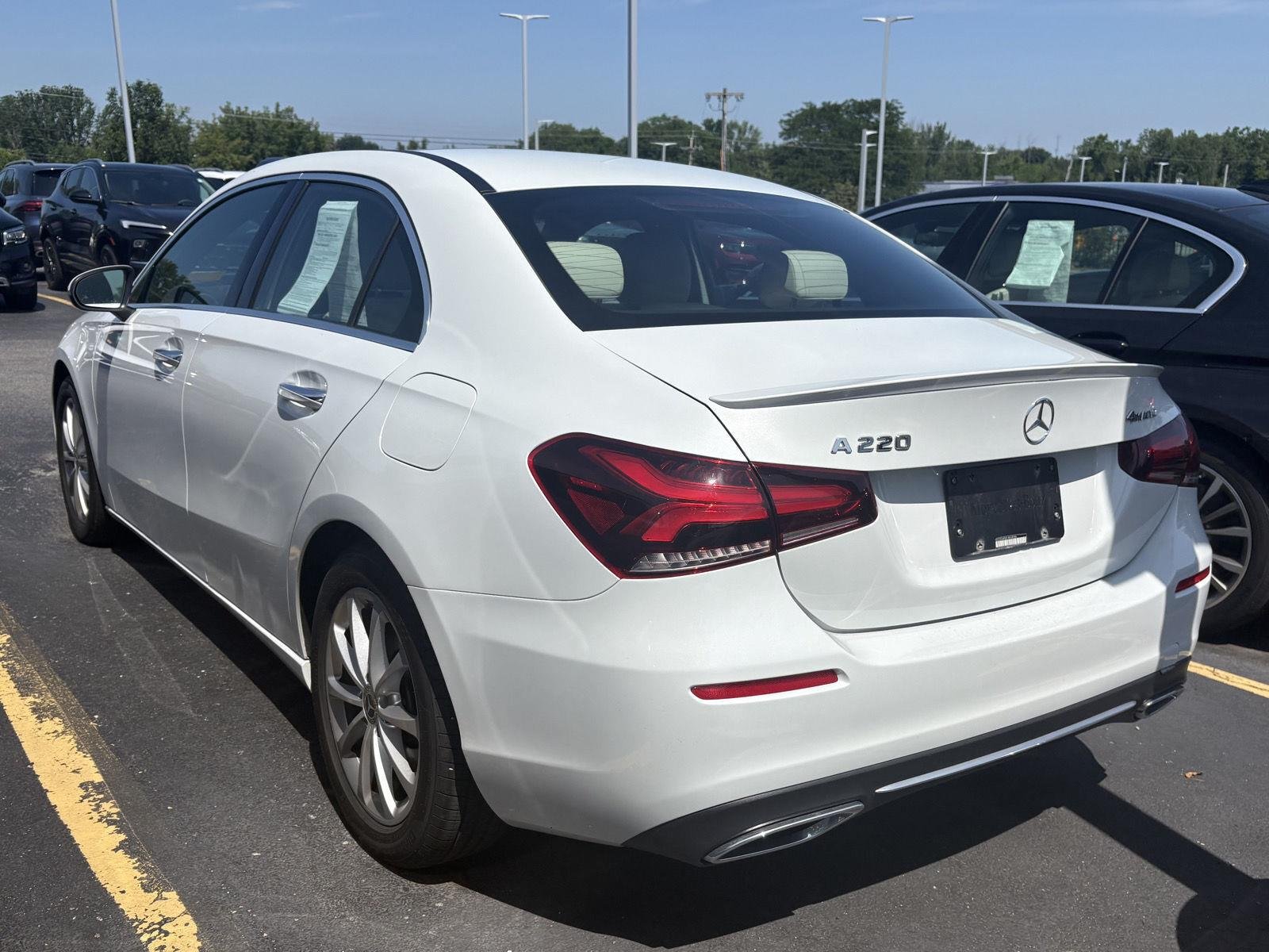 Used 2020 Digital White Pearl Metallic Mercedes-Benz A 220 image 4