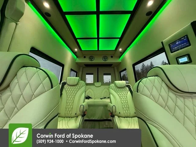 Used 2025 Obsidian Black Metallic Mercedes-Benz Cargo 170 WB image 35