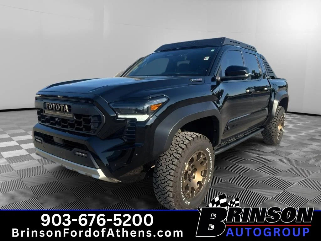 Used 2024 Black Toyota Trailhunter Hybrid image 1