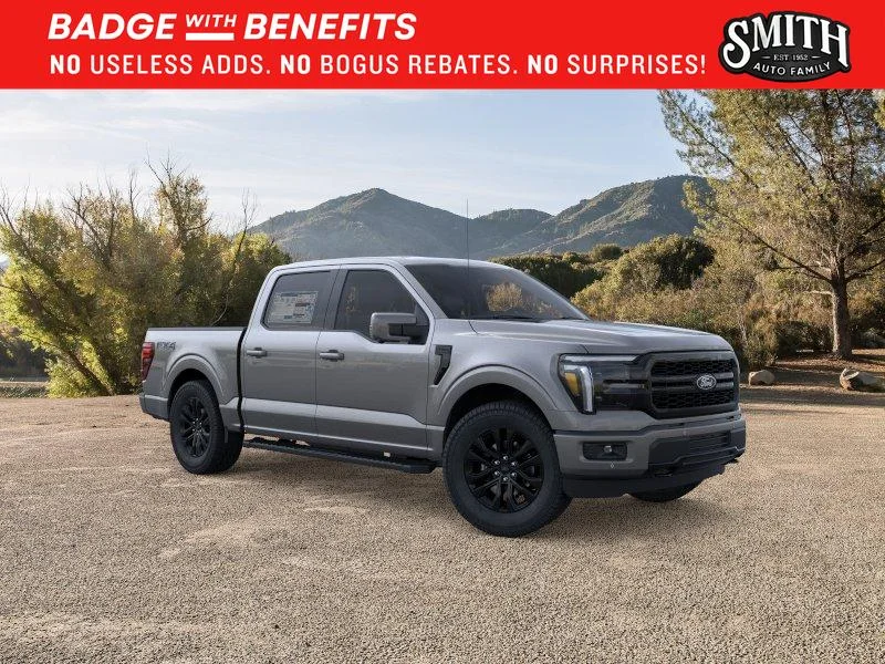 New 2026 Carbonized Gray Metallic Ford Lariat® image 8